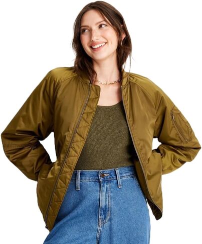 A New Day Women's Oversized Bomber Jacket - in Kuwait