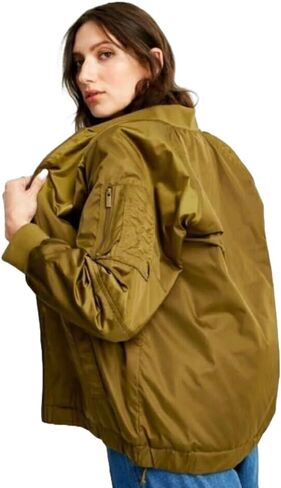 A New Day Women's Oversized Bomber Jacket - in Saudi Arabia