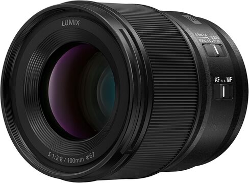 Panasonic LUMIX Full Frame Camera Lens, S 100mm F2.8 Macro - S-E100J in Kuwait