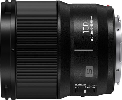 Panasonic LUMIX Full Frame Camera Lens, S 100mm F2.8 Macro - S-E100J in Kuwait