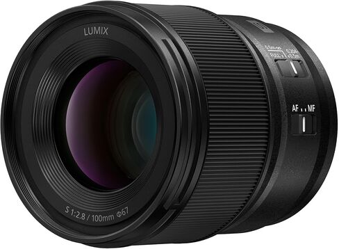 Panasonic LUMIX Full Frame Camera Lens, S 100mm F2.8 Macro - S-E100J in Kuwait