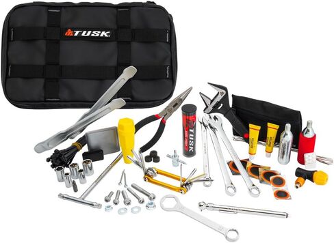 مجموعة أدوات توفير الطريق لأساسيات الدراجات النارية من Tusk (مفتاح ربط المحور 17 مم/32 مم) in Kuwait