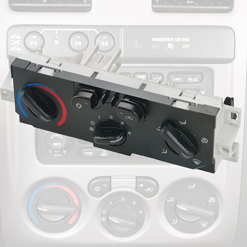 Climate Control Module Heater Control A/C AC Control Module Compatible with Chevy Chevrolet Colorado GMC Canyon 2004 2005 2006 2007 2008 2009 2010 2011 2012 Isuzu i-280 i290 i-350 i370 in Saudi Arabia