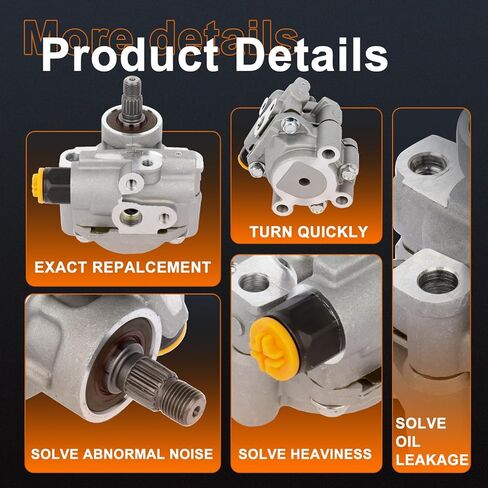 21-5876 Power Steering Pump Fit 1992-2001 for Toyota Camry 2.2L 1999-2001 for Toyota Solara 2.2L Power Assist Pump in Saudi Arabia