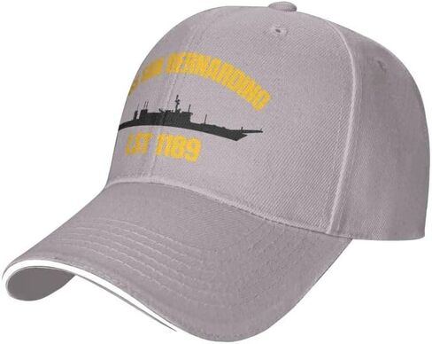 USS San Bernardino Lst 1189 Flag Baseball Caps-Denim Hats Cowboy Knit hat Fisherman's hat in Saudi Arabia