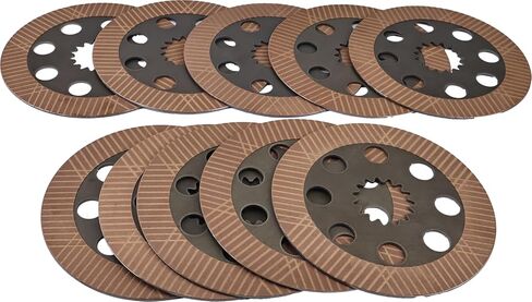 Solarhome 10 PCS Brake Disc Friction Plate 458/20353 458-20353 45820353 Compatible with JCB Backhoe Loader 1400B 1550B 1600B 1700B 214 215 216 217 3C 3CX 3D 3DX 4C 4CN 4CX in Saudi Arabia