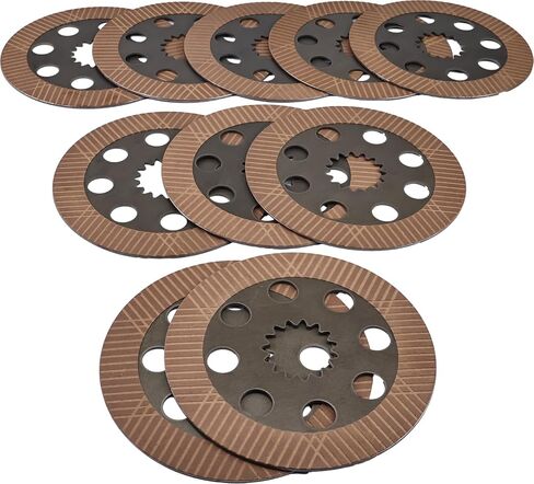 Solarhome 10 PCS Brake Disc Friction Plate 458/20353 458-20353 45820353 Compatible with JCB Backhoe Loader 1400B 1550B 1600B 1700B 214 215 216 217 3C 3CX 3D 3DX 4C 4CN 4CX in Saudi Arabia