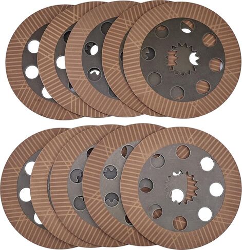 Solarhome 10 PCS Brake Disc Friction Plate 458/20353 458-20353 45820353 Compatible with JCB Backhoe Loader 1400B 1550B 1600B 1700B 214 215 216 217 3C 3CX 3D 3DX 4C 4CN 4CX in Saudi Arabia