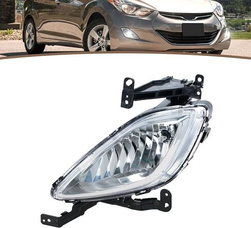 Front Bumper Fog Light For Hyundai Elantra 2011-2013 Running Driving DRL Lamp 92202-3X020 922023X020 Left in Saudi Arabia