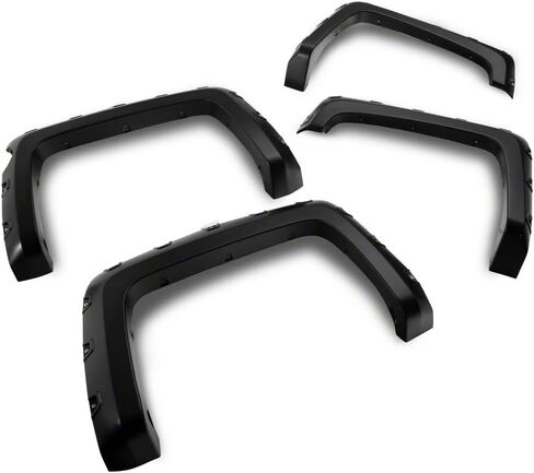 Redrock 4x4 Pocket Style Fender Flares Compatible with 14-18 Silverado 1500 w/ 5.80-Foot Short Box in Saudi Arabia