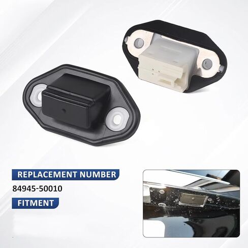 Tailgate Handle Button Compatible with Lexus for ES350 2007-2012 for LS430 2003-2006 Car Tailgate Rear Trunk Lid Release Switch Button Black 84945-50010 in Saudi Arabia