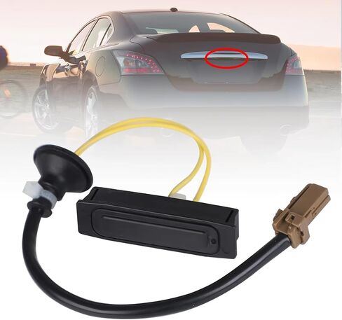 Tailgate Handle Button Compatible with Nissan for Maxima Sv 3.5l 2009-2014 Trunk Lid Lock Release Handle Switch 25380-eg010 25380 Eg010 25380eg010 in Saudi Arabia