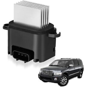 مقاوم محرك المنفاخ متوافق مع إنفينيتي QX56، نيسان أرمادا فرونتير باثفايندر تيتان، سوزوكي خط الاستواء، وحدة التحكم في سرعة مروحة HVAC، استبدال 27151ZW00A in Kuwait