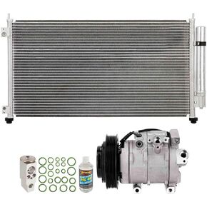 مجموعة مكيف الهواء مع مكثف وضاغط تيار متردد ومجفف لسيارة Honda Accord & CrossTour مع 3.5 لتر V6 - BuyAutoParts 61-89495R6 جديد in Kuwait