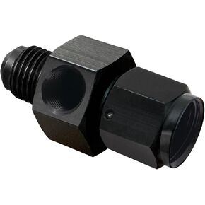 2 حزمة 6AN ذكر مضيئة إلى 6An أنثى دوارة مع محول قياس ضغط الوقود بمنفذ 1/8 NPT، تركيب 6an، تركيب محول قياس ضغط الوقود 1/8 NPT إلى 6AN in Kuwait