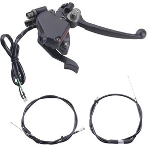 صمام خانق إبهام 7/8 بوصة مع رافعة فرامل مزدوجة Assy 50 و90cc كابل خانق متوافق مع 50cc 90cc 150cc 250cc ATV Quad Roketa Taotao Sunl Kazuma in Kuwait