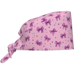 Working Cap Scrub Cap, Sweatband Adjustable Tie Back Hat Doctor Nurse Surgical Caps for Women Men in Saudi Arabia
