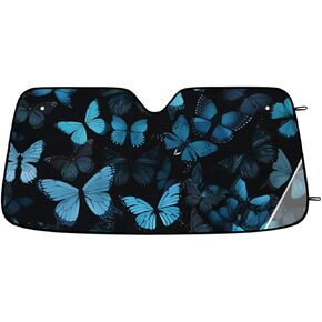 Pink Bow Ribbon Sun Visor for Car Windshield Shade, Car Shade Front Windshield, Cars Shield Sun Protector to Keep Cooler Vehicle Automotive Sunshade Interior Sun Heat and UV Protection 55 * 27.5in in Kuwait