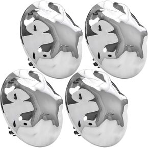 Krator Chrome Center Caps Wheel Lug Nut Hub Cap Covers Compatible with 1997-2004 Ford Expedition F150 / 2004 Ford F-150 Heritage / 2000-2002 Lincoln Navigator in Kuwait