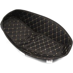 دراجة نارية الجلوس دلو بطانة حصيرة مقعد دلو وسادة بو الخلفية البضائع الجذع بطانة وسادة المقعد الخلفي أداة حماية مناسبة ل ADV160 ADV 160 (أسود) in Kuwait