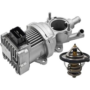 251002E272 Water Coolant Pump Thermostat Assembly compatible with Kia Optima Hybrid 2.0L fits for Hyundai Sonata Hybrid 2.0L 2016-2020 Engine Water Coolant Pump Thermostat Set Replace# 251002E270 in Kuwait