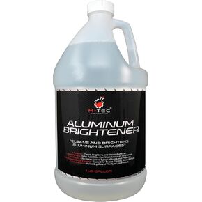 M-Tec Aluminum Brightener Concentrate, Heavy-Duty Aluminum Cleaner for Trailers, Wheels, Tanks & Boats, 1 Gallon Concentrate in Saudi Arabia