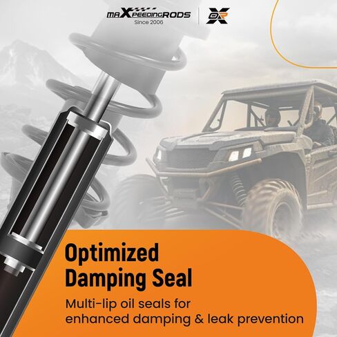maXpeedingrods 45023-1005 Front Shocks for Kawasaki Mule 2010 2020 4x4 1990-1992, for Mule 2500 2510 2520 4x4 1993-2000, for Mule 3000 3010 3020 2001-2006, for Mule 4000 4010 4x4 2009-2018 in Saudi Arabia