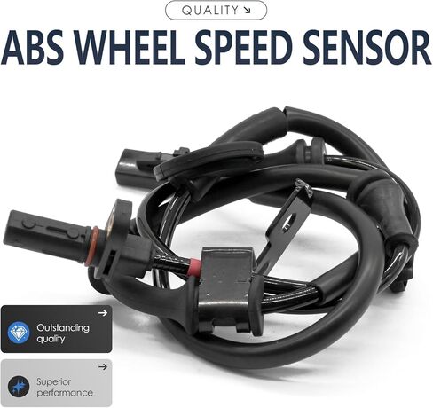 2 قطعة مستشعر سرعة العجلات الخلفية اليسرى واليمنى متوافق مع Hyundai Elantra 599103X360 599303X360 ALS2885 ALS2829 مدمج في كوريا؛ 10 11 12 13 14 15 16 2010 2011 2012 2013 2014 2015 2016 in Kuwait