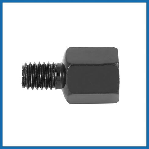 2pcs 8mm RH to 8mm RH Black Motorcycle Rearview Mirrors Adapter Bolt Screw Item Replacement in Saudi Arabia