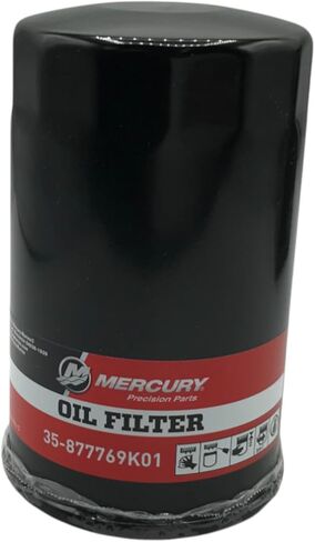 One Pack Compatible with Mercury Oil Filter 35-877769K01 Contains One Oil Filter and a Funnel in Saudi Arabia