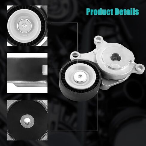2702000370 Belt Tensioner Assembly with Pulley (2.0L L4) For Mercedes-Benz CLA250 CLA45 AMG 2014-2018,GLA250 GLA45 AMG 2015-2018 2702002100 2702000070 2602003900 2702000170 in Saudi Arabia