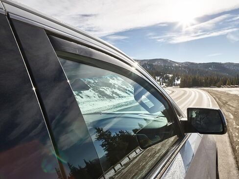 WeatherTech Custom Fit Side Window Deflectors for Hyundai Ioniq 5 (821063IM), Dark Tint in Saudi Arabia