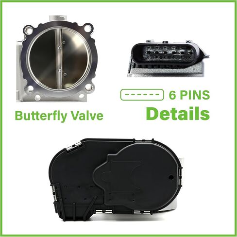 Electronic Throttle Body Assembly Fit for Chrysler Dodge Jeep Ram 200 300 Pacifica Town Country Charger Avenger Challenger Durango Grand Cherokee Wrangler 1500# 5184349AB S20203 977794 677012 6E7012 in Kuwait