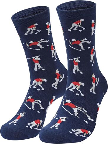 Crew Socks for Men - Funny Casual Sock Patterned Novelty Comfortable Ankle Socks Size 10-13 in Saudi Arabia