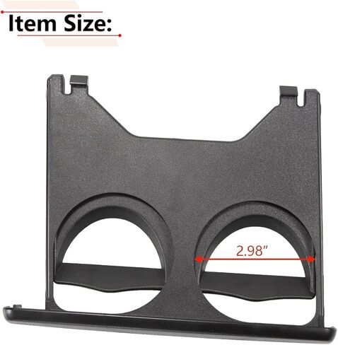 RLB-HILON Dash Mounted Dual Pull Out Cup Holder Insert Compatible with Toyota Tacoma 1995 1996 1997 Year in Saudi Arabia