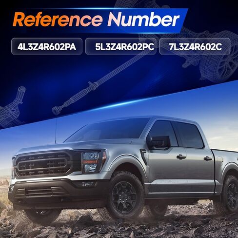 Rear Drive Shaft Prop Shaft Driveshaft Assembly Fit for Ford F-150 2004-2006 RWD 4.6L 138.4 Inch Wheelbase/138.5 Inch Wheelbase/138.7 Inch Wheelbase, OE 4L3Z4R602PA, 5L3Z4R602PC in Saudi Arabia