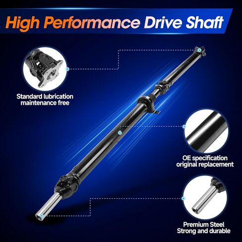 Rear Drive Shaft Prop Shaft Driveshaft Assembly Fit for Ford F-150 2004-2006 RWD 4.6L 138.4 Inch Wheelbase/138.5 Inch Wheelbase/138.7 Inch Wheelbase, OE 4L3Z4R602PA, 5L3Z4R602PC in Saudi Arabia