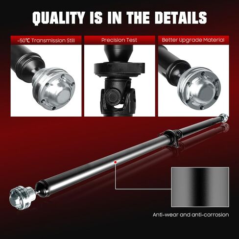 TadaMark Rear Complete Drive Shaft Assembly Fit for Ford Escape 1.5L 1.6L 2.0L 2.5L 2013-2018 L4, for Lincoln MKC 2.0L 2.3L 2015-2018 L4 Sport Utility, AWD, Prop Driveshaft Replace for 946-175 in Saudi Arabia