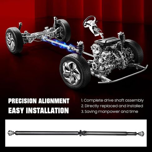 TadaMark Rear Complete Drive Shaft Assembly Fit for Ford Escape 1.5L 1.6L 2.0L 2.5L 2013-2018 L4, for Lincoln MKC 2.0L 2.3L 2015-2018 L4 Sport Utility, AWD, Prop Driveshaft Replace for 946-175 in Saudi Arabia