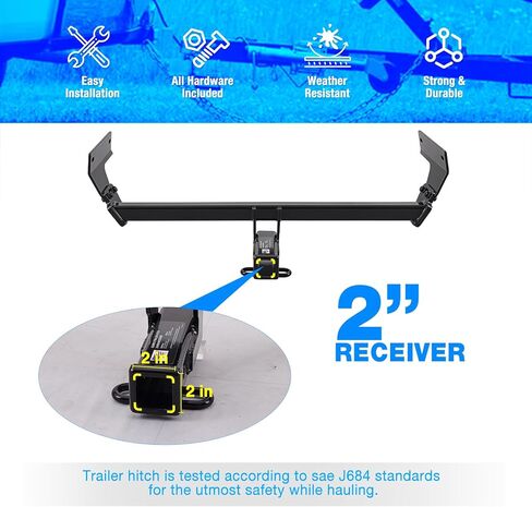 وصلة مقطورة من الفئة 3 مقاس 2 بوصة مناسبة لسيارات نيسان روج 2021-2026 in Kuwait