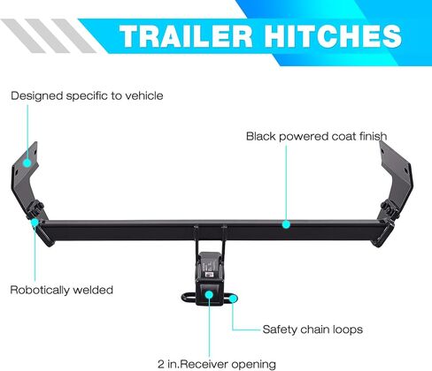 وصلة مقطورة من الفئة 3 مقاس 2 بوصة مناسبة لسيارات نيسان روج 2021-2026 in Kuwait