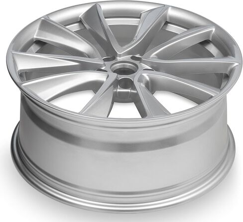 For 2017-2021 Tesla Model 3 19 Inch Powder-Coated Silver Alloy Rim - OEM Direct Replacement - Road Ready Car Wheel in Saudi Arabia