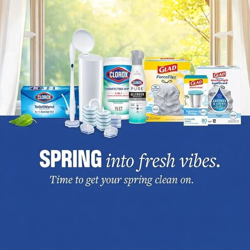 Clorox ToiletWand Toilet Cleaner Refills, Toilet brush, Original, 10 Count in Kuwait