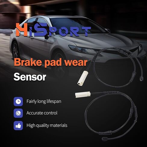 مستشعر تآكل وسادة الفرامل HiSport - متوافق مع Mini Cooper Countryman 2011-2016 Cooper Paceman 2013-2016 يستبدل 34359804833 و34359804834 in Saudi Arabia