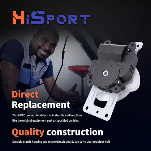 HiSport HVAC Heater Blend Door Actuator - Compatible with Honda CR-V 2007-2011 Replaces 79140SWAA01 604373 in Saudi Arabia