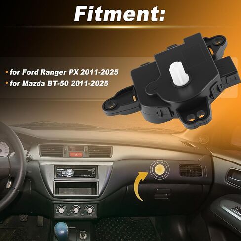 HVAC Heater Blend Door Actuator for Ford for Ranger PX for Mazda BT-50 2011-2025 Replace UC9P61A60 HVAC Air Door Actuator in Saudi Arabia