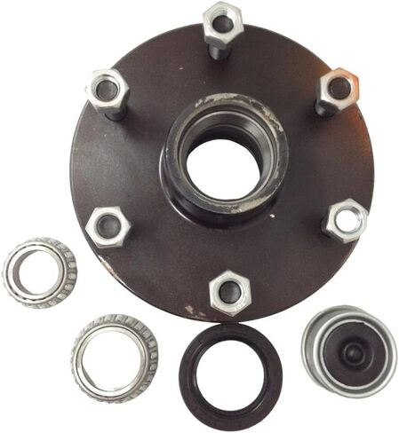 84655-1-KIT-LOTOF2 Two (2) Idler Hub 6 x 5.5 Bolt Pattern 3500lb Axle Trailer for Dexter ALKO Axel 8-251, Outer Bearings L44649 (1 1/16 inch ID), Inner Bearings L68149 (1 3/8 inch ID) in Saudi Arabia