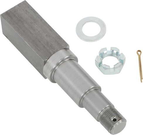 Silscvtt Square #84 Spindle 8-1/4 inch Overall Length 3-1/2 Spindle Length for 3500 Lbs with Fastening Accessories in Saudi Arabia