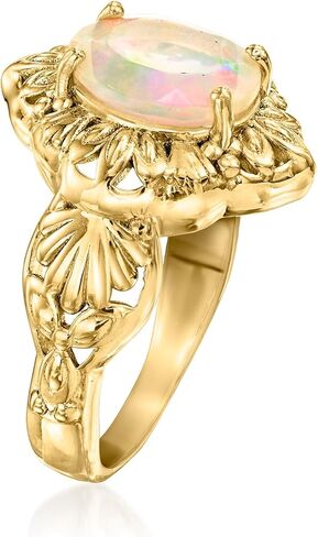 Ross-Simons Opal Marquise-Shaped Ring in 18kt Gold Over Sterling in Saudi Arabia