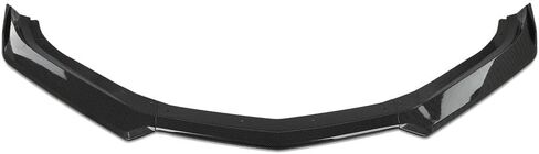 CROSSDESIGN مصد الشفاه الأمامي طراز 1LE متوافق مع موديلات Chevy Camaro LT/LS/RS/SS 2016-2023 (لن يناسب موديلات ZL1 Bumper) ألياف الكربون باللون الأسود in Saudi Arabia